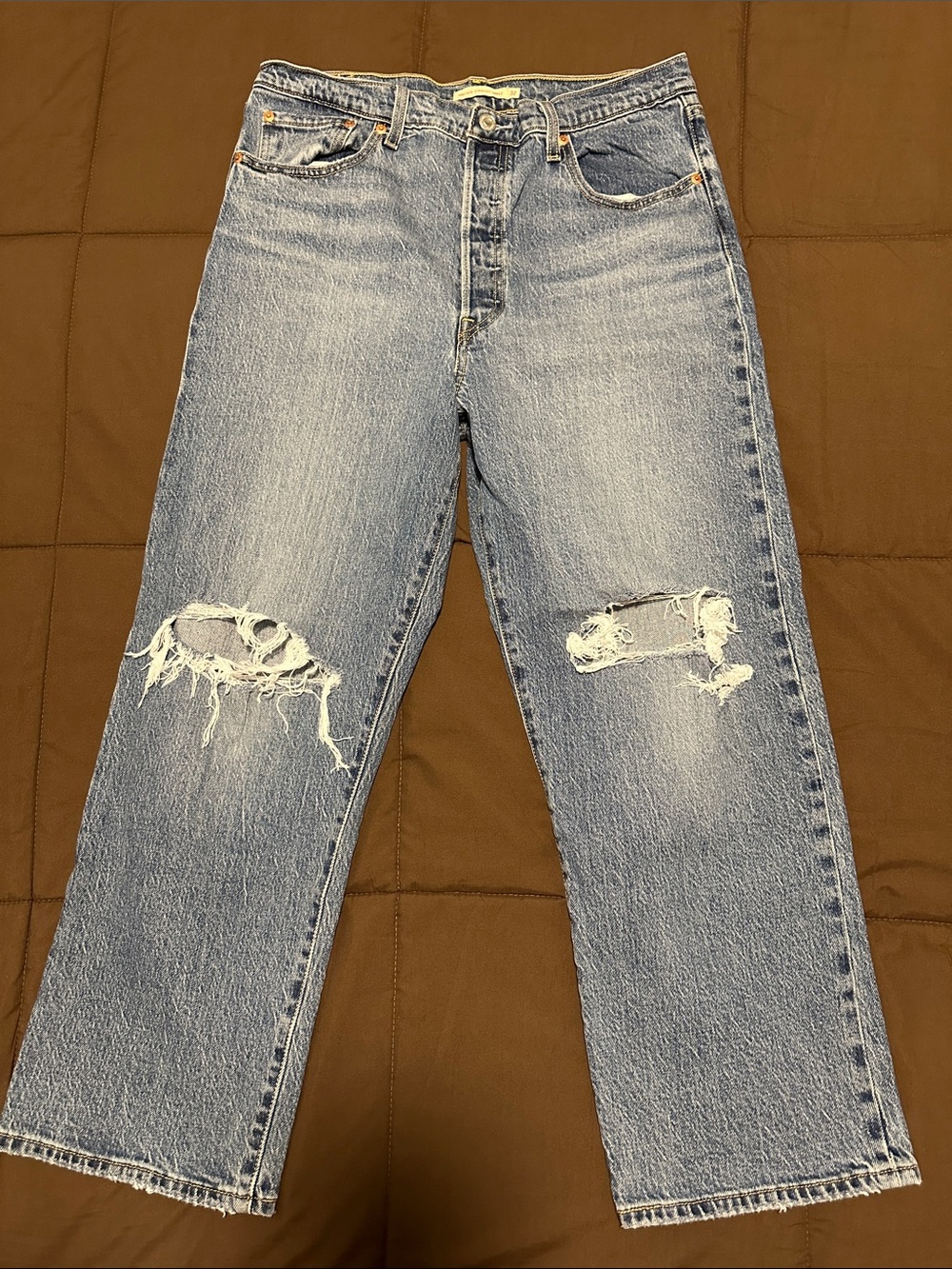 Levis Ribcage Straight Ankle Women